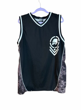 Metal mulisha men’s Y2K black jersey tank top size XL